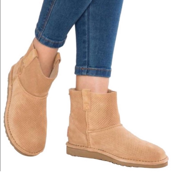 UGG Shoes - Ugg Classic Unlined Mini Perf Boots Size 8
